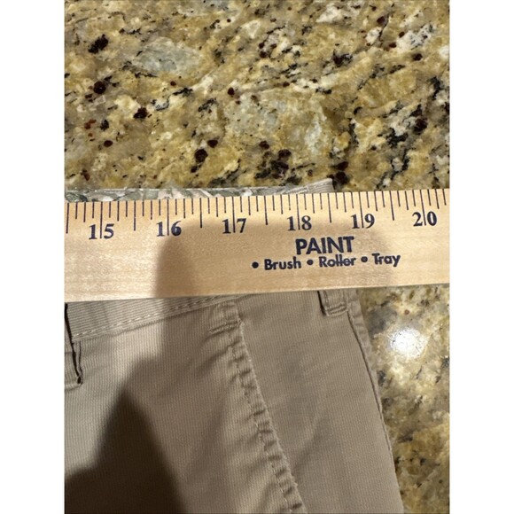 Meyer Exclusive Bonn Chino Pants Men GR 54 W36 L28 Cotton Blend Camel Tan Logo - Picture 7 of 7